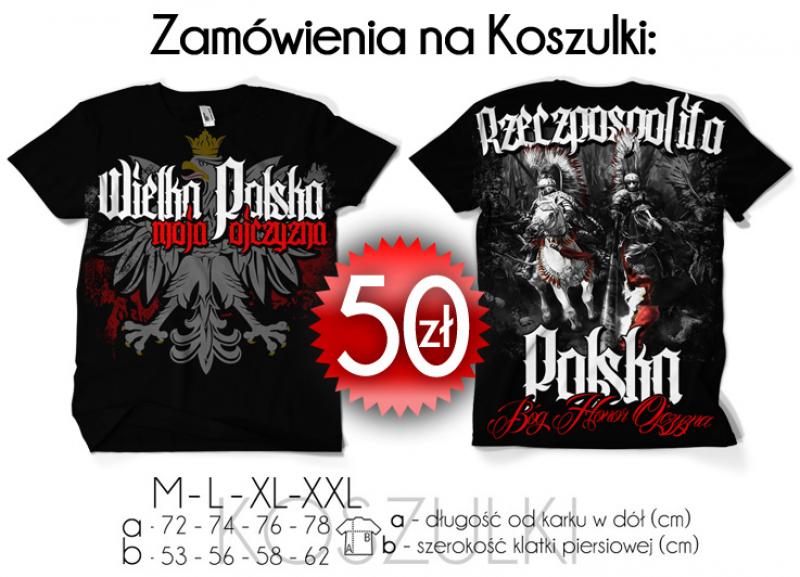 Zapisy na koszulki Rzeczpospolita Polska